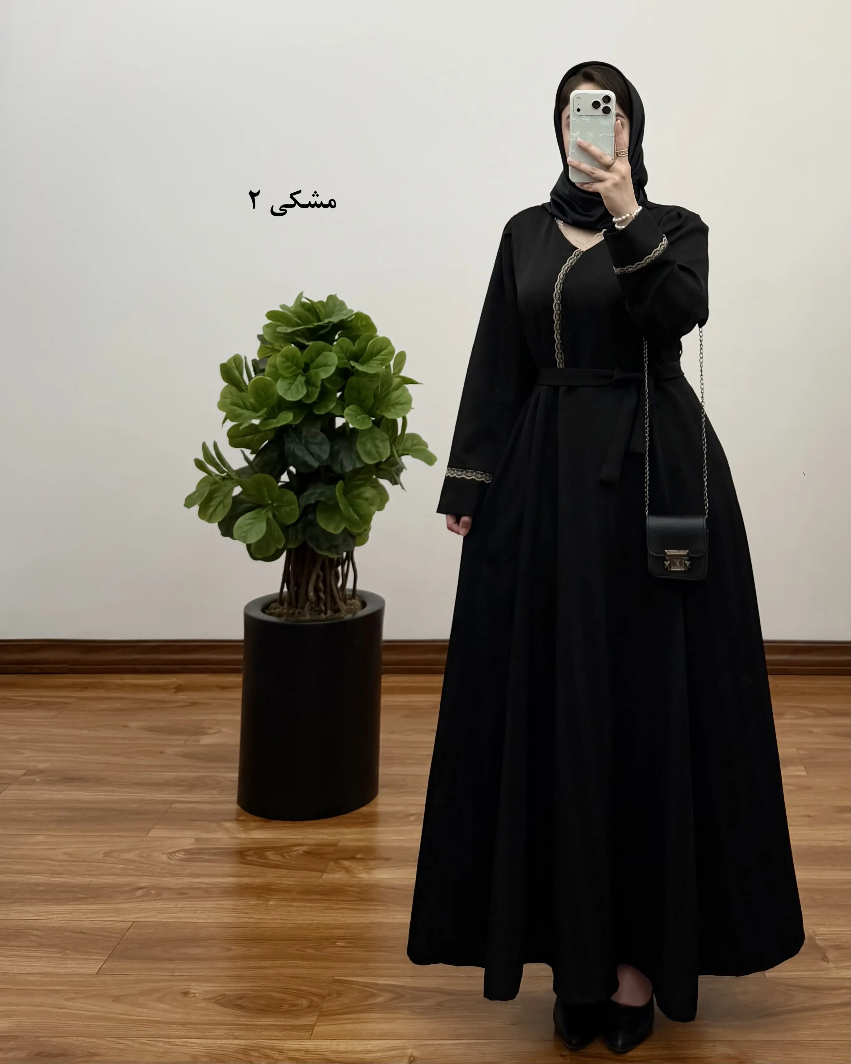 مانتو زنانه سوپرکلوش مدل دلاریس (ویژه محرم)